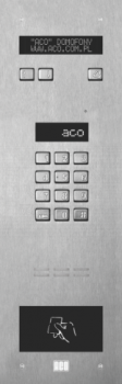 INSPIRO 5S+ Panel domofonowy (Centrala Slave), do instalacji cyfrowych do 1020 lokali, ACO